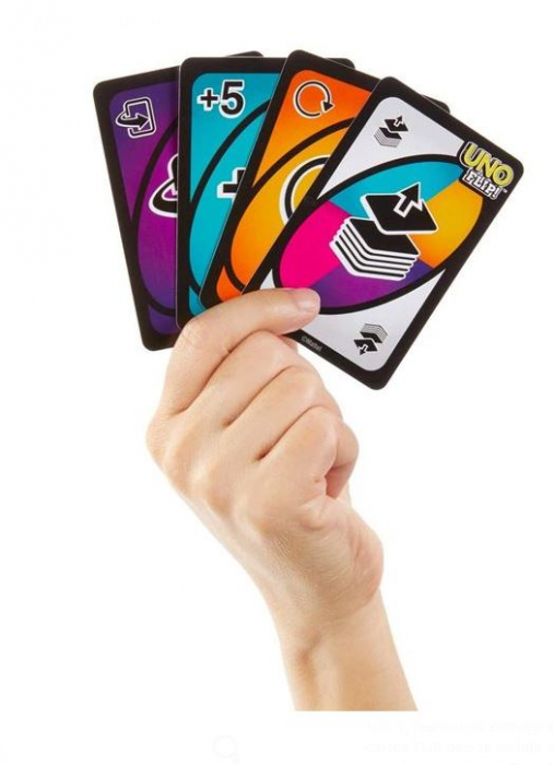 Joc de masa Flip Cards UNO, 7 ani + [4]