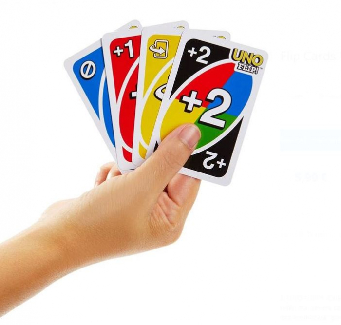 Joc de masa Flip Cards UNO, 7 ani + [5]