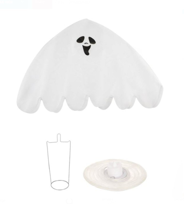 Lampa Halloween fantoma cu lumina colorata, 52 cm [1]