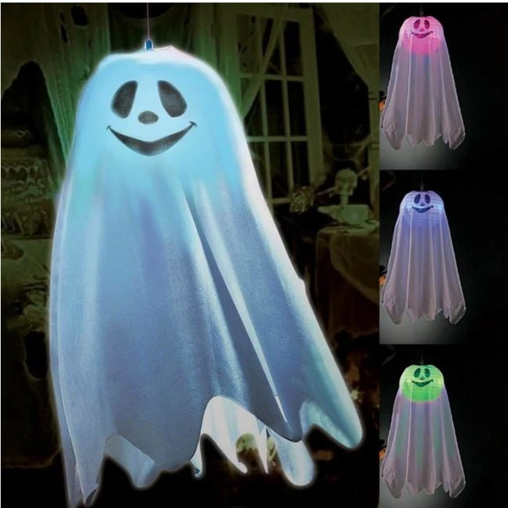 Lampa Halloween fantoma cu lumina colorata, 52 cm [2]