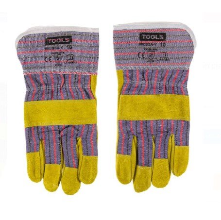 Manusi pentru gradinarit, piele intoarsa si textil, marimea XL [2]