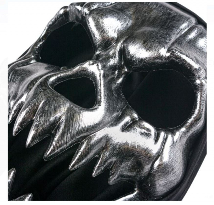 Masca Halloween craniu cu gluga, marime universala [2]