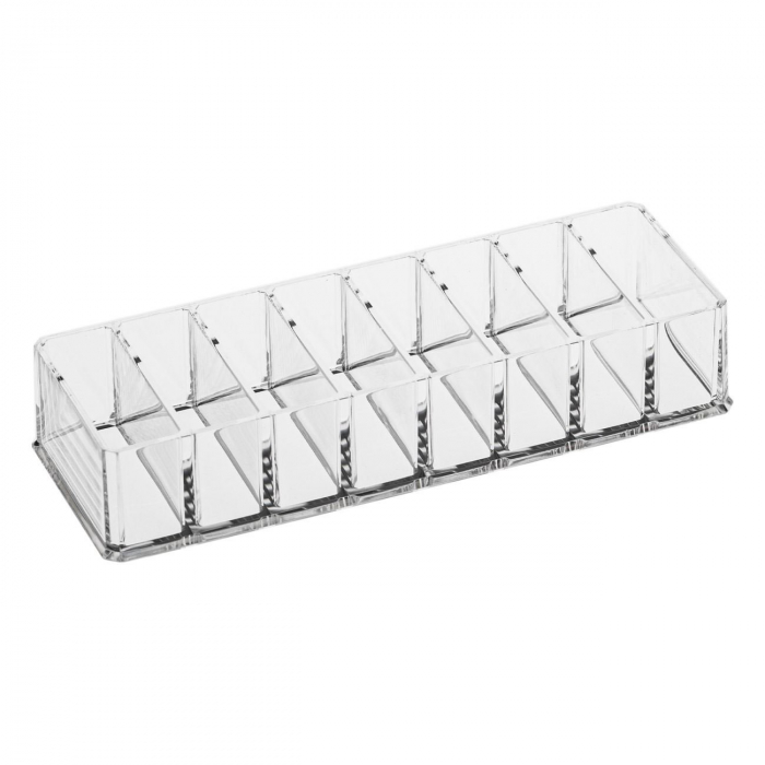 Organizator transparent pentru cosmetice, 25 x 8.5 x 5 cm [4]