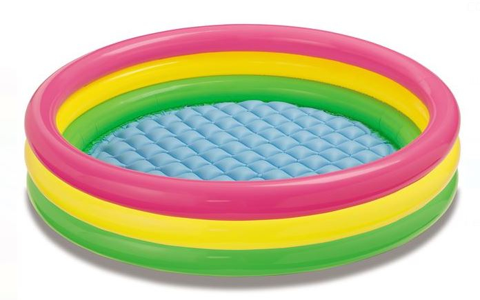 Piscina copii multicolora, 114x25 cm [2]