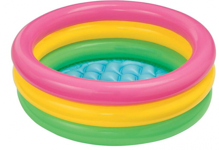 Piscina multicolora pentru bebelusi, 86x25 cm [2]