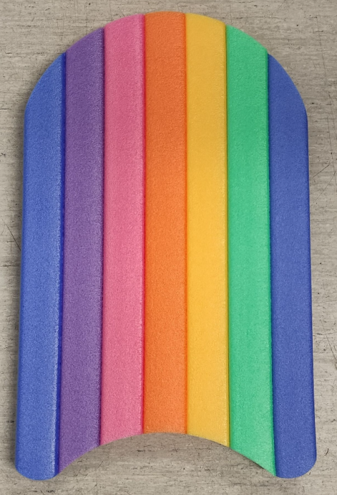Placa inot pentru copii, model curcubeu, 48x31 cm [2]