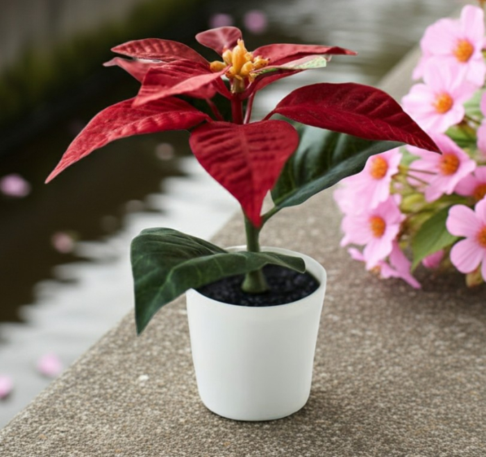 Planta artificiala cu ghiveci, 15x6 cm [2]