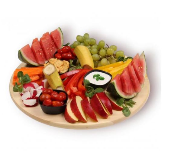 Platou rotativ din lemn, 39 cm [3]