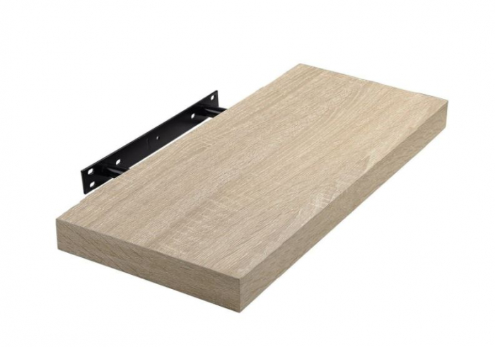 Polita suspendata MDF, Stejar Sonoma, 60x23.5x3.8 cm [3]