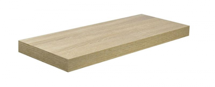 Polita suspendata MDF, Stejar Sonoma, 60x23.5x3.8 cm [5]