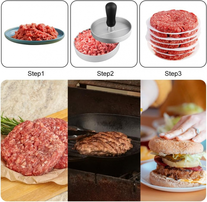 Presa burger, 12x8 cm [2]