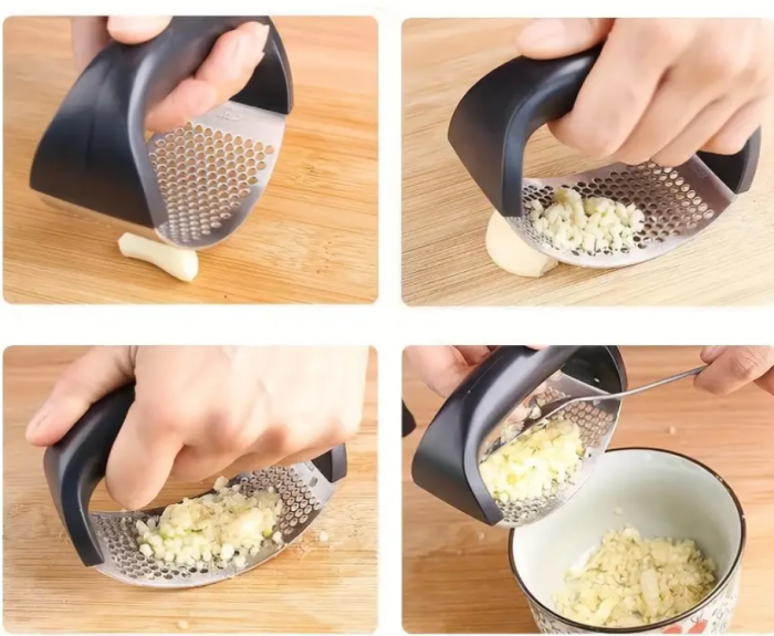 Presa pentru usturoi, maner ergonomic, 10.7x5x7 cm [2]