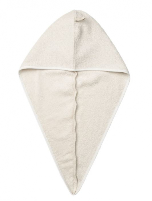 Prosop pentru uscat parul, bumbac si poliester, 72x27 cm, bej [3]