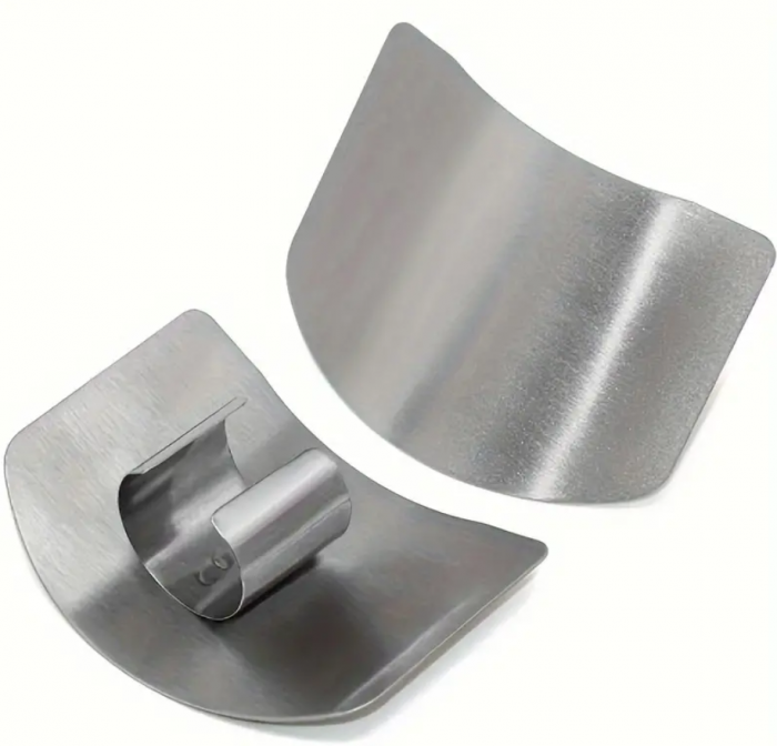 Protectie pentru degete, otel inoxidabil, 7x4.5 cm [6]