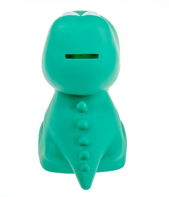 Pusculita pentru copii, model dinozaur, plastic, 11x19x19 cm [2]