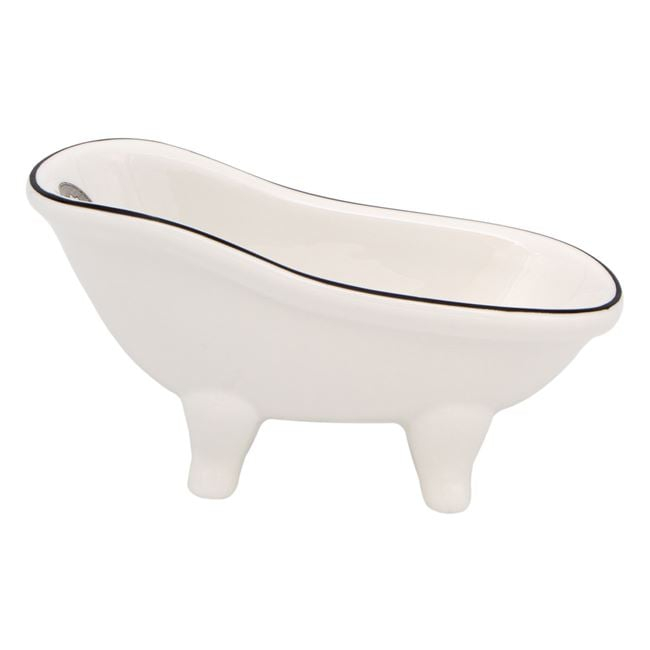 Savoniera ceramica in forma de cada, 14x6.5x7.5 cm [2]