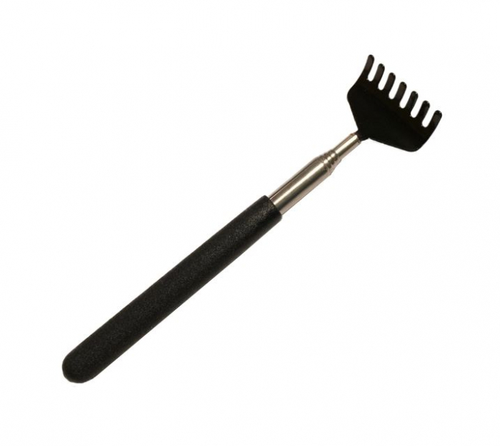Scarpinator pentru spate, extensibil, negru [2]