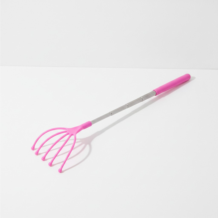 Scarpinator pentru spate, extensibil, roz,  25-62 cm [3]