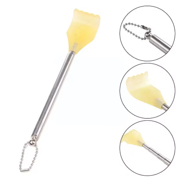 Scarpinici cu maner telescopic, masaj spate, 16.7 - 42 cm [3]