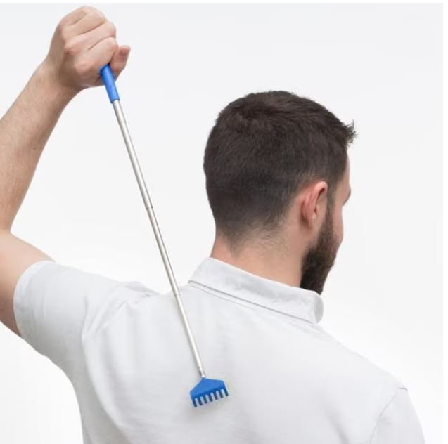 Scarpinici, extensibil pentru spate, masaj pentru spate, albastru [2]