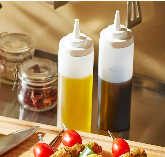 Set 2 dozatoare universale, plastic, transparent, 330 ml [2]