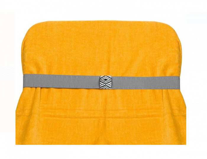 Set 2 benzi elastice pentru mentinerea fixa a prosopului, 100x5 cm [2]
