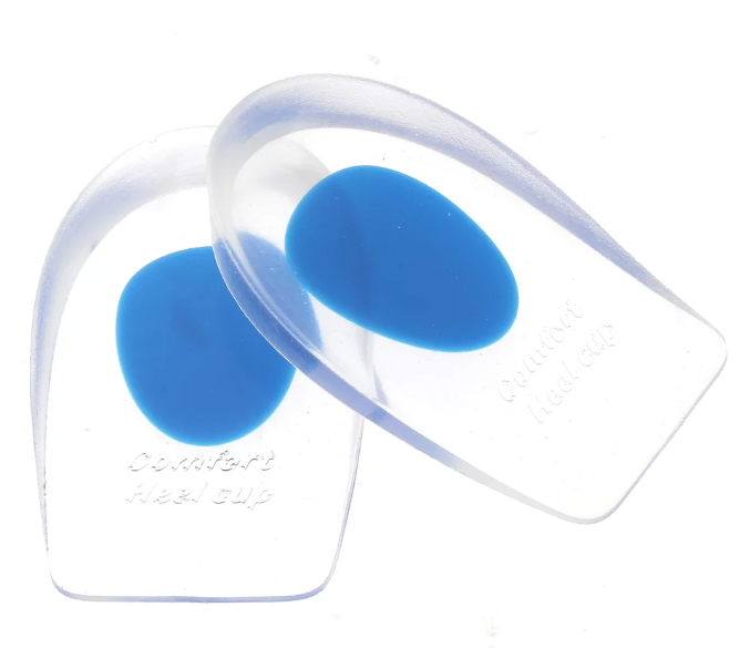 Set 2 talonete cu gel pentru calcai, din silicon, albastru, 11x7 cm [2]