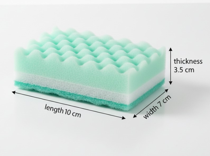 Set 3 bureti de bucatarie, multicolor, doua fete, 10x7x3.5 cm [3]