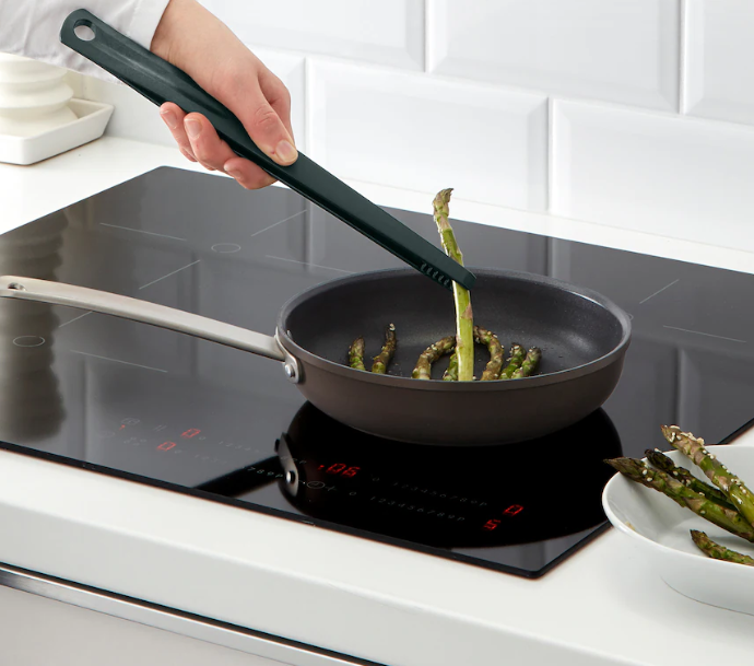 Set 3 ustensile bucatarie, lingura/spatula/cleste, 31 cm [3]