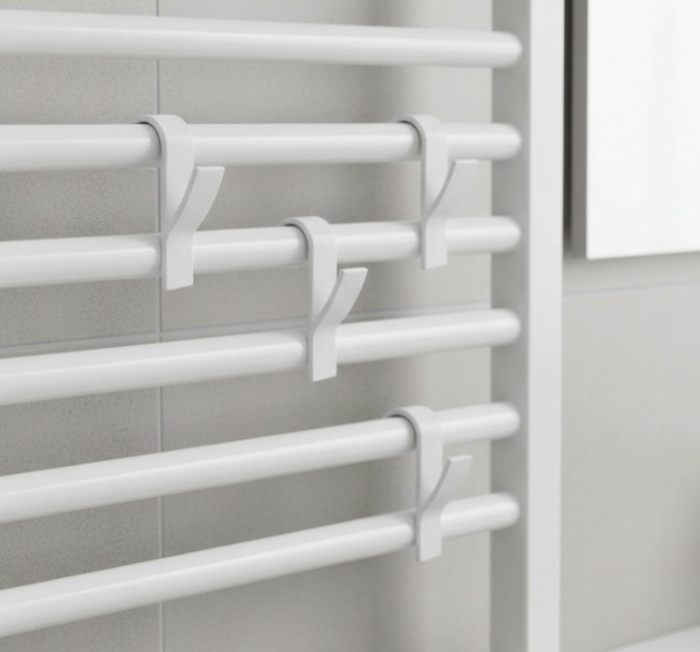 Set 4 buc carlig pentru calorifer, 9,8x2,4x6 cm [5]