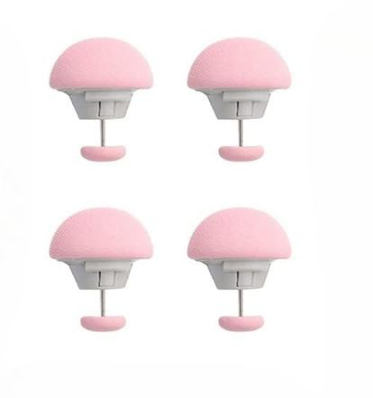 Set 4 cleme fixare pilota, roz [2]