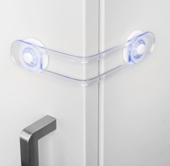 Set 4 sigurante pentru usi dulap si sertare, 12x3 cm [3]