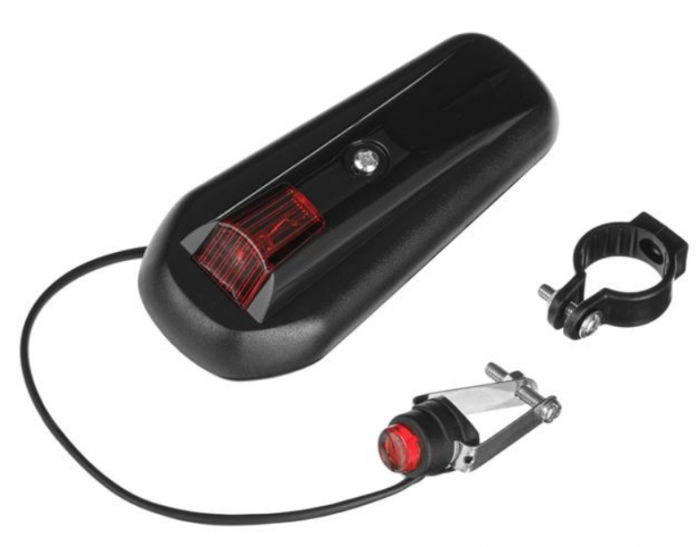 Claxon electric pentru bicicleta, cu lumini intermitente si 8 sunete [2]