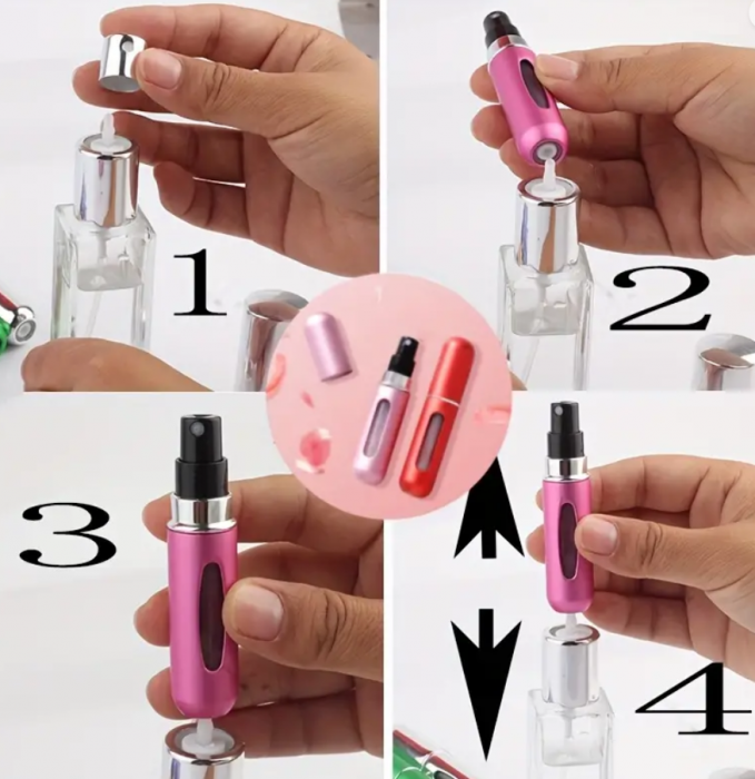 Sticla spray pentru parfum, reincarcabila, 5 ml [3]