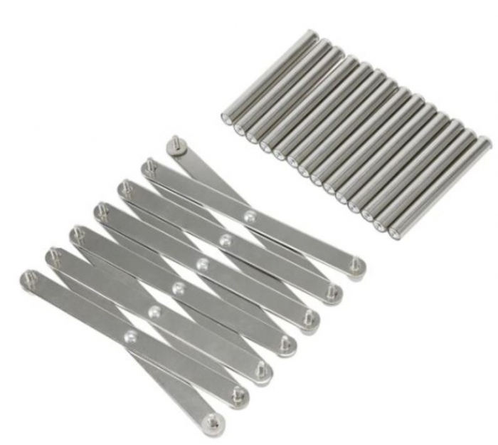 Suport pentru capace, tocatoare bucatarie reglabil din inox [6]