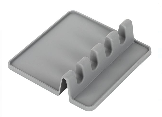 Suport pentru ustensile de bucatarie, din silicon, 13.5 x 14 cm [4]