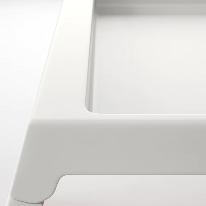 Masuta alba, pliabila, pentru laptop sau servire mic-dejun, 56x36x26 cm [4]