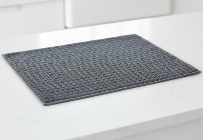 Uscator de vase si pahare, tip prosop absorbant, gri, 50x40 cm [1]