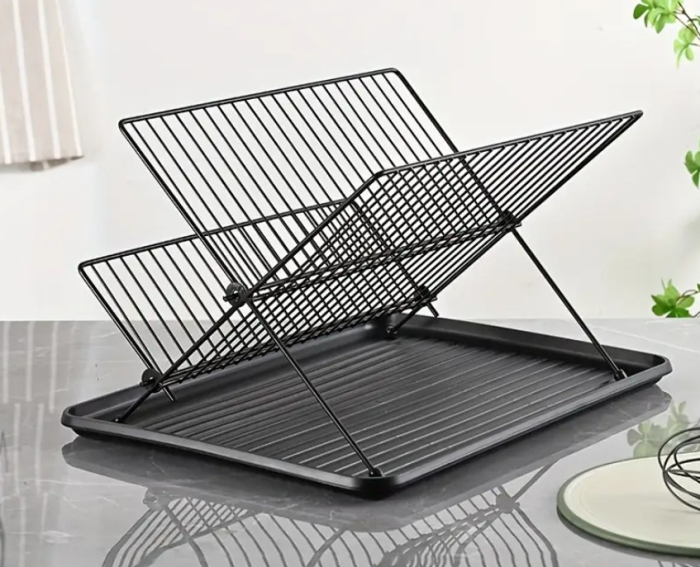 Uscator metalic vase, tava inclusa, 36x30x21 cm [3]