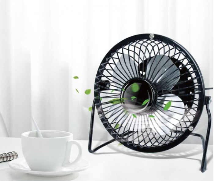 Ventilator de masa, metalic cu USB [2]