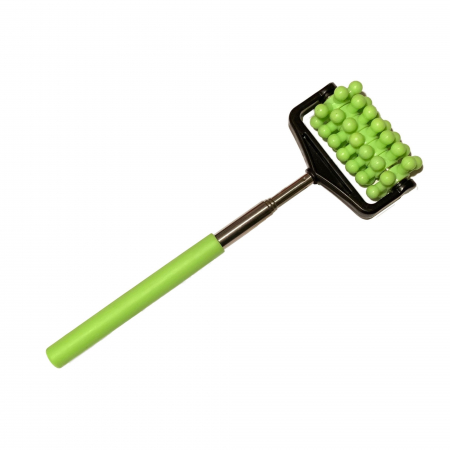 Ingrijire personala - Aparat de masaj extensibil pentru spate, verde