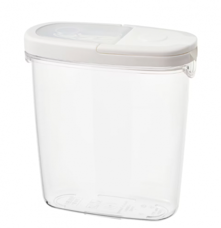 Recipient cu capac, plastic polipropilenic, 1.3 Litri [0]