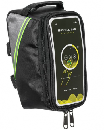 Accesorii biciclete - Borseta bicicleta impermeabila, montare pe cadru