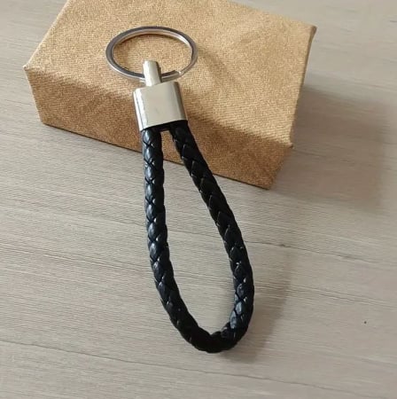 Breloc pentru chei, piele ecologica, 10 cm [3]