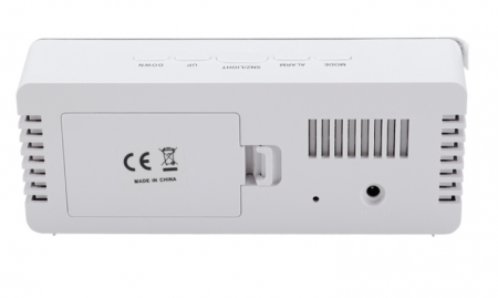 Ceas digital LED, afisare temperatura - umiditate, alimentare USB / 3 baterii AAA [2]