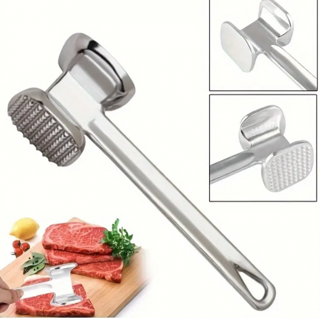 Ciocan pentru fragezit carne, cu 2 fete, 26 cm [2]