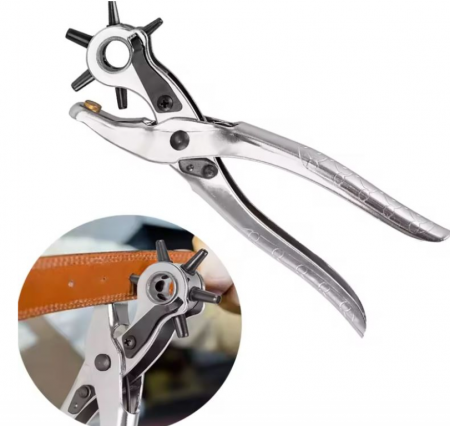Intretinere textile - Cleste pentru perforat curele, cleste preducea, 20 cm