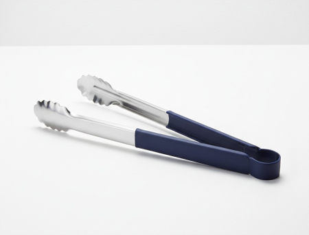 Cleste servire, otel inoxidabil, maner silicon, 40 cm [3]