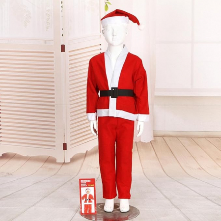 Toate produsele - Costum Mos Craciun, pentru copii, 6-8 ani