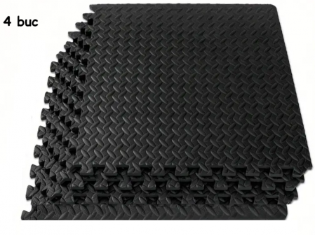 Covor modular puzzle, antracit, 61.5x61.5cm - 4buc [2]